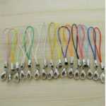 더블 헤드 휴대 전화 로프의 그림