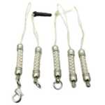 더블 헤드 휴대 전화 로프의 그림