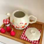 도자기 주전자의 그림