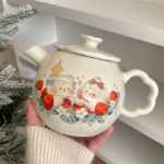 도자기 주전자의 그림