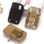 휴대 전화 벨트 가방의 그림