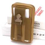 휴대 전화 벨트 가방의 그림