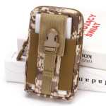 휴대 전화 벨트 가방의 그림