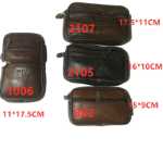 소가죽 휴대 전화 가방의 그림