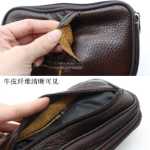 소가죽 휴대 전화 가방의 그림