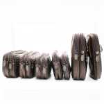 소가죽 휴대 전화 가방의 그림