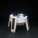 태양열 디스플레이 스탠드 회전 테이블의 그림