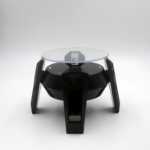 태양열 디스플레이 스탠드 회전 테이블의 그림