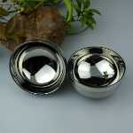 304 스테인레스 스틸 더블 레이어 그릇의 그림
