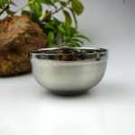 304 스테인레스 스틸 더블 레이어 그릇의 그림