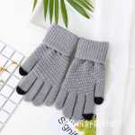 남성용 리버스 터치 스크린 장갑의 그림