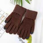 남성용 리버스 터치 스크린 장갑의 그림