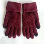 남성용 리버스 터치 스크린 장갑의 그림