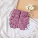 남성용 리버스 터치 스크린 장갑의 그림