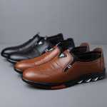 남성 가죽 신발 / 남성 캐주얼 신발의 그림