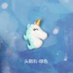 유니콘 수지 액세서리 DIY 휴대폰 액세서리의 그림