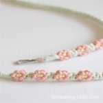 가죽 끈 벨트 꽃 휴대폰 끈의 그림