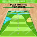 크로스 보더 골프 플레이 매트 세트의 그림