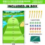 크로스 보더 골프 플레이 매트 세트의 그림