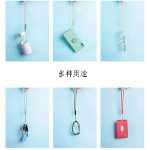 범용 실리콘 휴대 전화 끈의 그림