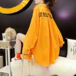 공식 사진 100 코튼 2024 봄 셔츠 여성 느슨한 디자인 틈새 블라우스 인 조수 그물 레드 백 셔츠의 그림