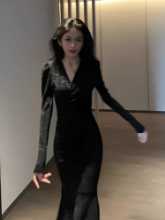 쇼 피겨 피쉬 테일 드레스의 그림