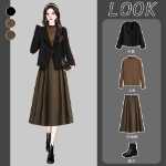 리얼 트위드 재킷의 그림