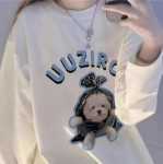 코튼 긴팔 티셔츠의 그림