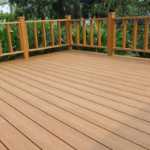 합성데크  합성목재의 그림