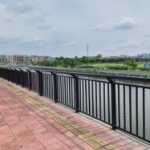 도로난간의 그림