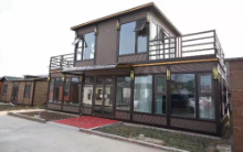 조립식 건물의 그림