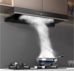 연기 밥솥 세트 MT60 레인지 후드 가스 쿠커 패키지 가정용 주방 자동 청소 연기 스토브 조합의 그림