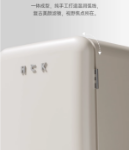 레트로 작은 냉장고 집 거실 냉동고 냉장고 미니 작은 그물 빨간 얼굴 가치 귀여운 화려한 다채로운의 그림