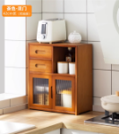 주방 찬장 선반 캐비닛 접시 보관 선반 상자 다기능 접시 선반 양념 선반 보관 캐비닛 젓가락 캐비닛의 그림