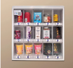 소형 자동 판매기 무인 셀프 서비스 자동 판매기 24시간 지능형 코드 스위핑 호텔 음료 스낵 자동 판매기의 그림