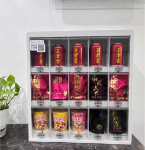 소형 자동 판매기 무인 셀프 서비스 자동 판매기 24시간 지능형 코드 스위핑 호텔 음료 스낵 자동 판매기의 그림