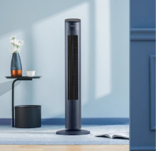 날개 없는 무소음 선풍기 무소음 수직형 바닥 선풍기의 그림