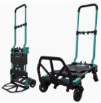 편리하고 강력한 접이식 트롤리의 그림