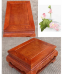 마호가니 버마 로즈 우드 테이블의 그림