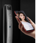 완전 자동 얼굴 인식 도어록의 그림