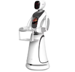 호텔 서비스 로봇 호텔 배달 리드 운반 로봇 원격 소환 로봇의 그림