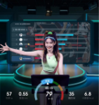 전기 모터사이클의 그림