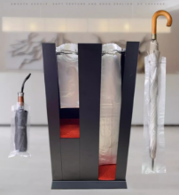 우산포장 기계의 그림