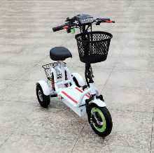 모빌리티 스쿠터 접이식 미니 소형 휴대용 세발자전거의 그림