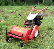  디젤 제초기의 그림