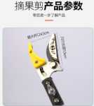 대형 텔레스코픽 하이 전정 가위의 그림